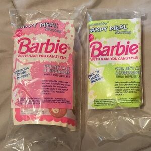 1992 Barbie Happy Meal Toys